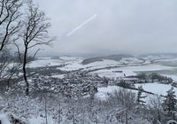 Winterlicher Bilck vom Heuberg